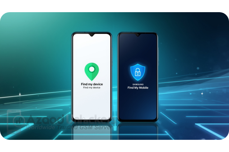Google Find My Device vs Samsung Find My Mobile