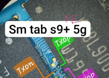 Samsung Galaxy Tab S9+ 5G UFS ISP Pinout Details