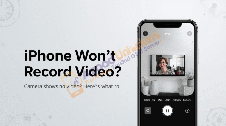 iPhone Won't Record Video (No Video in Camera)